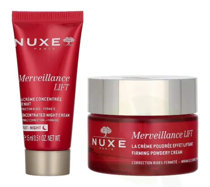Nuxe Merveillance Lift Set 65 ml Firming Powder Cream 50ml/Concentrated Night Cream 15ml