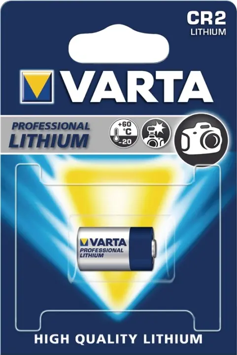 Varta Lithium tionylklorid Battery ER14505 | 3 V DC | 880 mAh | 1-Blister | Grå / Sølv