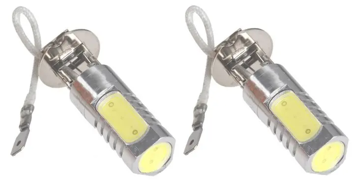 Tåkelyspærer High Power 6W, sokkel H3, 2-pakning