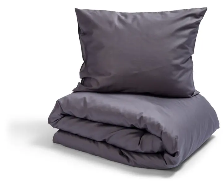 Kosta Linnewäfveri Manchester Satin 400tc Mørkegrå 150x210