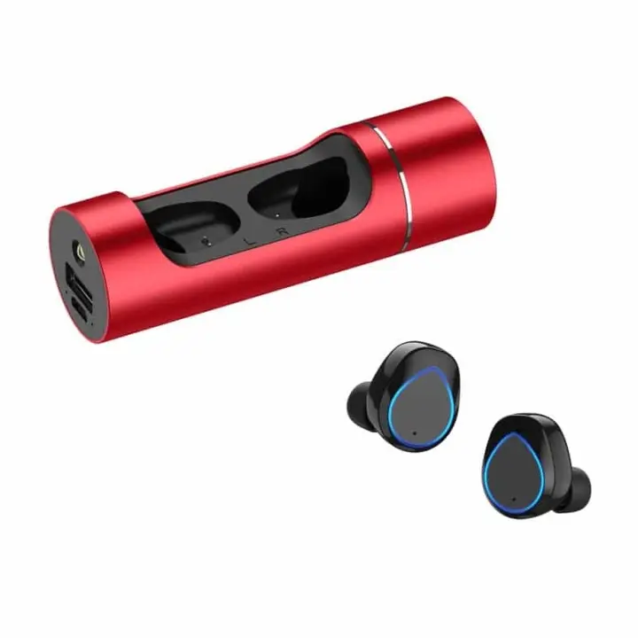 K-01, Trådløse in-ear-hodetelefoner, Rød
