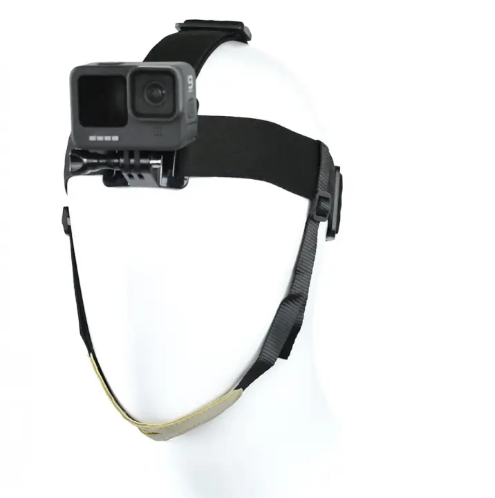Hodebånd med hakestropp til Go Pro