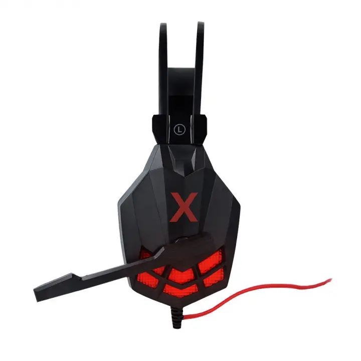 Maxlife Gaming MXGH-200 kablede over-ear-hodetelefoner 3,5 mm svart