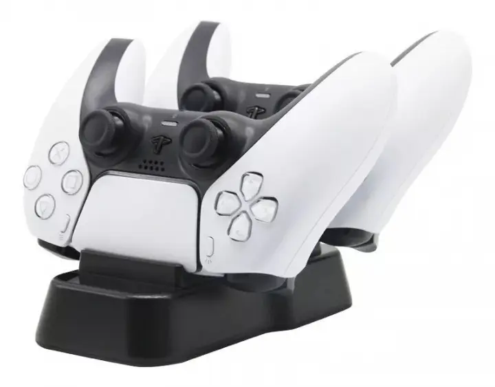 Dobbel ladestasjon for Playstation 5-kontrollere