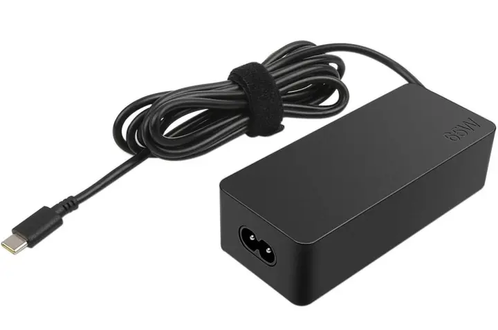 Lenovo 4X20M26272 strømadapter 65 W Svart
