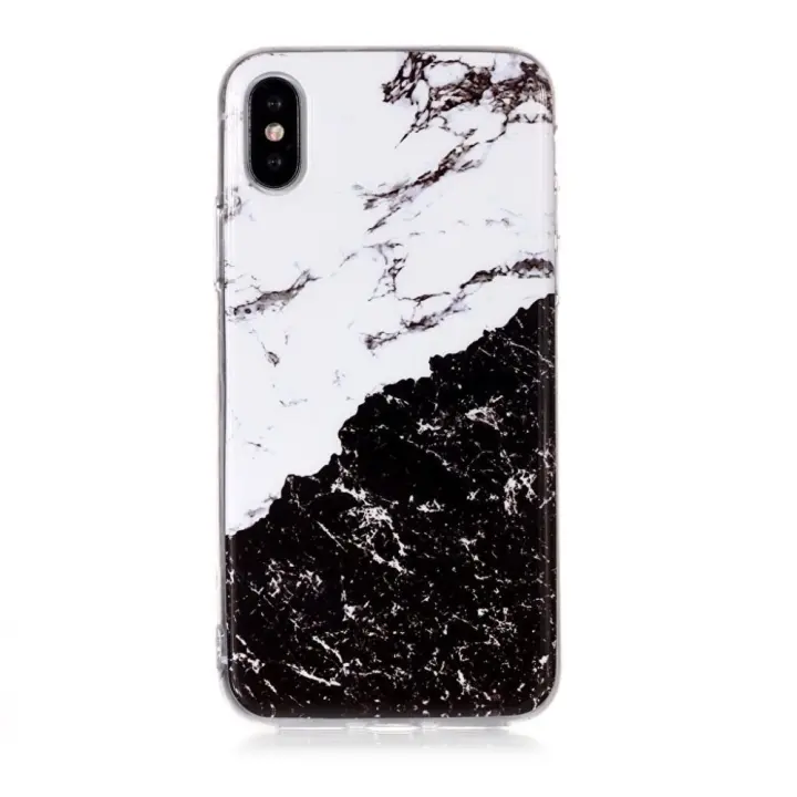 Marmor-etui til iPhone XS/X i delt design
