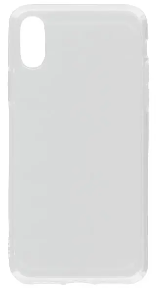 iPhone X/XS, TPU-skall, gjennomsiktig