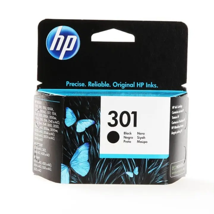 HP Bläck CH561EE 301 Svart