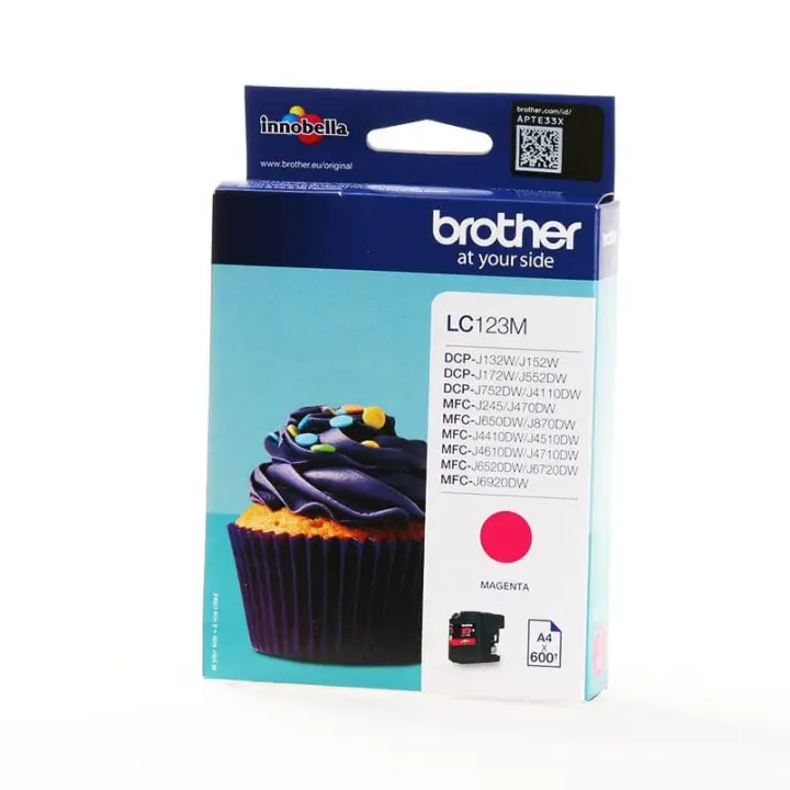 Brother Blekk LC-123M Magenta