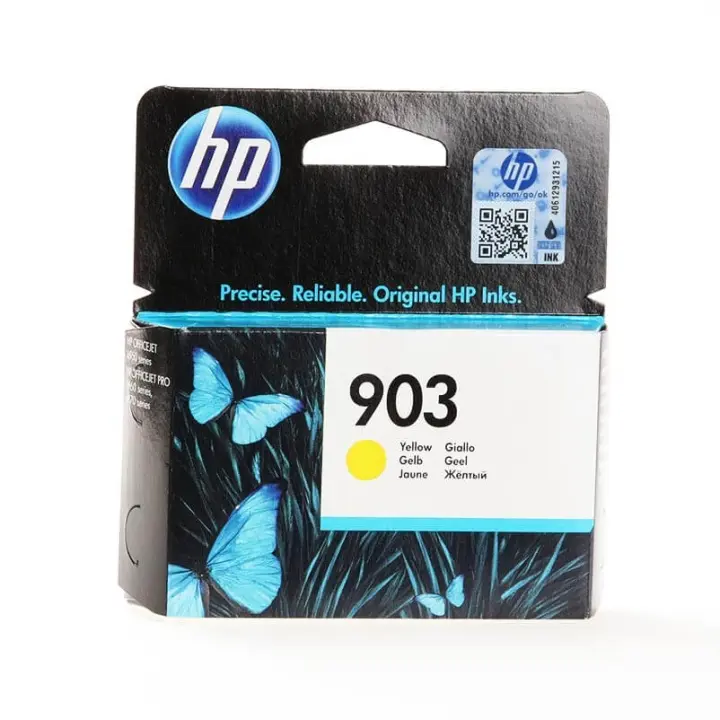 HP Blekk T6L95AE 903 Gul