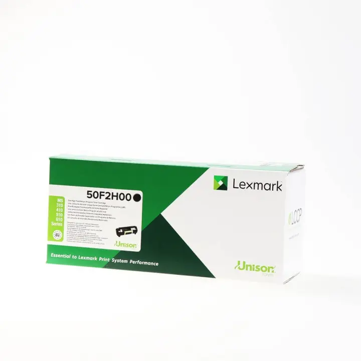 Lexmark Toner 50F2H00 Svart High Yield Return