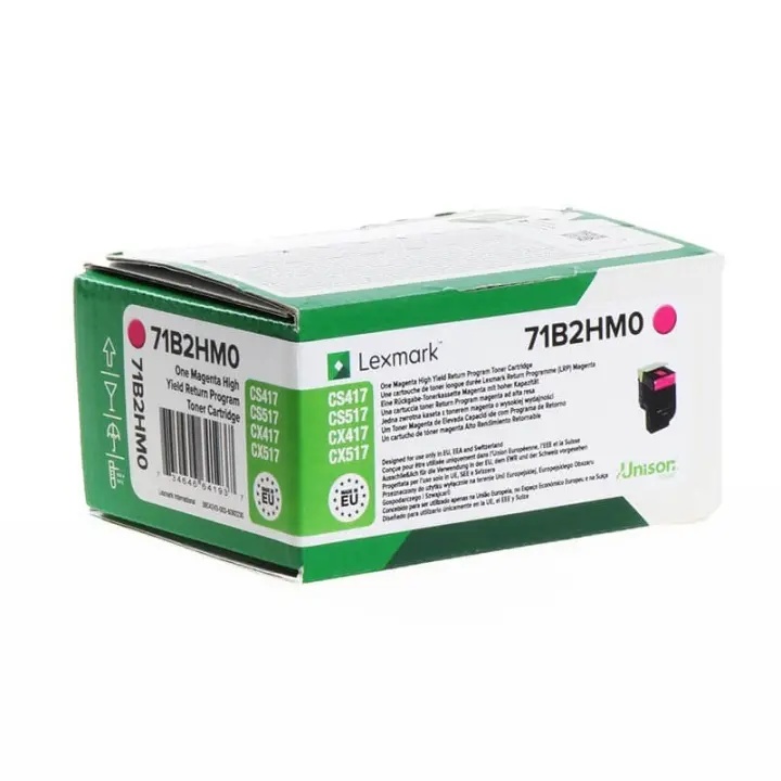 Lexmark Toner 71B2HM0 Magenta High Yield Return