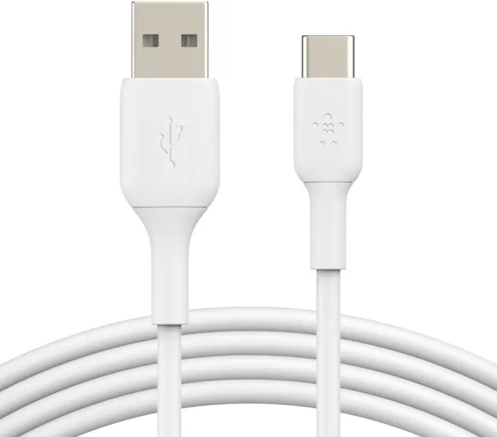 Belkin BOOST CHARGE™ USB-A til USB-C-kabel, 2 m, hvit