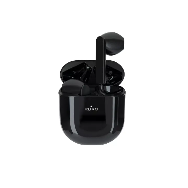 Puro ICON POD 2, Bluetooth-øretelefoner m/ladebase, svart
