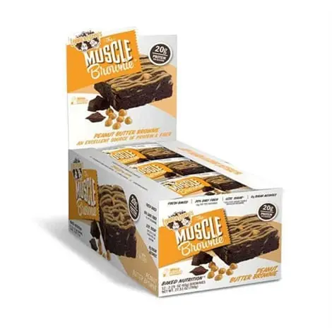 Lenny & Larry Muscle Brownie Peanut Butter 12x65g