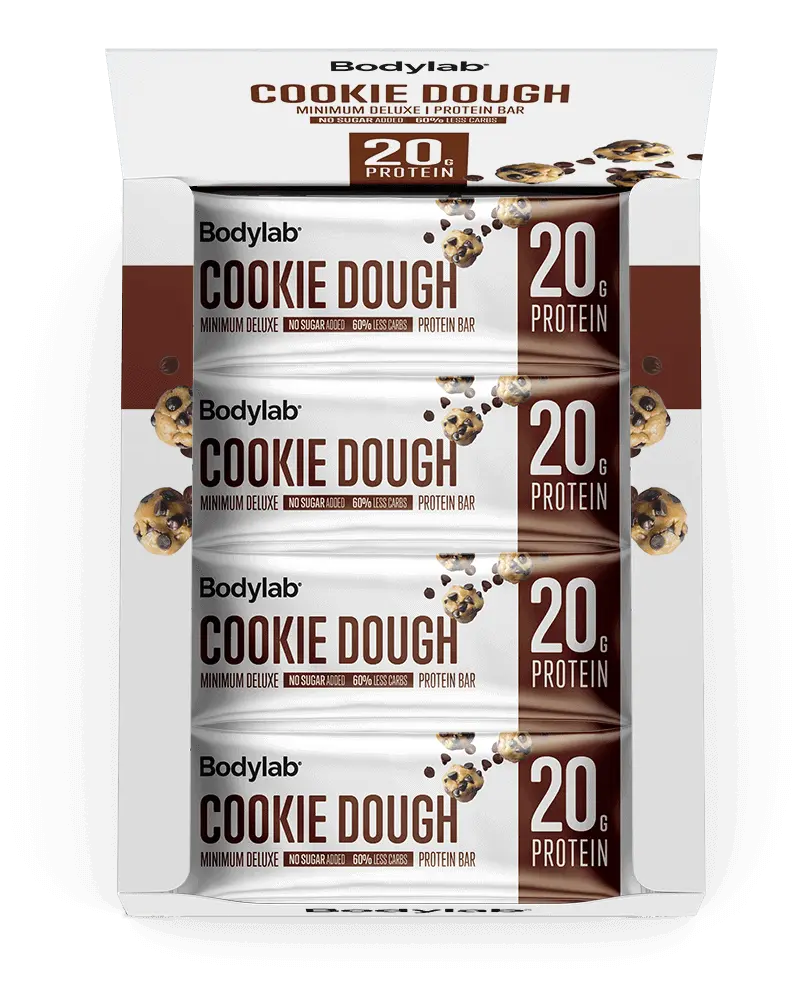 Bodylab Minimum Deluxe Proteinbar Chocolate Chip Cookie Dough 12x65g