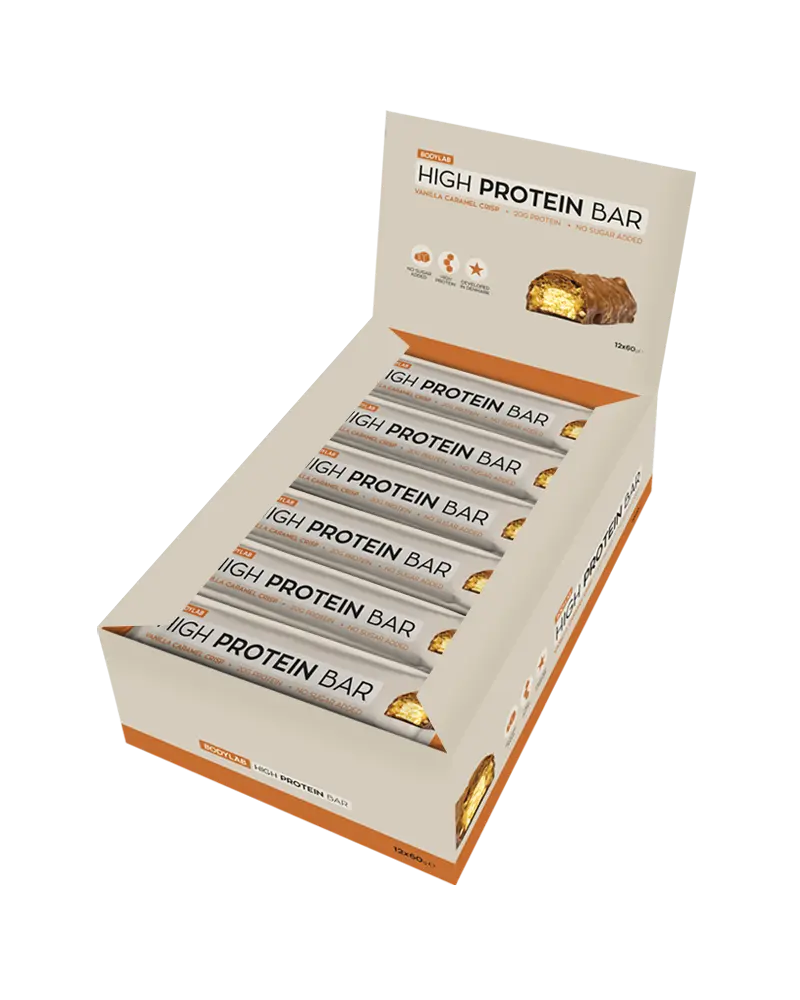 Bodylab Superior High Protein Bar Vanilla Caramel Crisp 12x60g