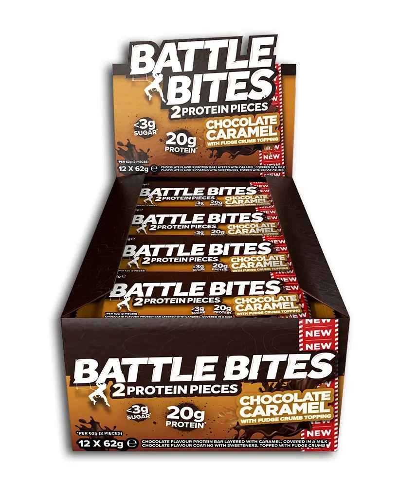 Battle Snacks Chocolate & Caramel 12x62g