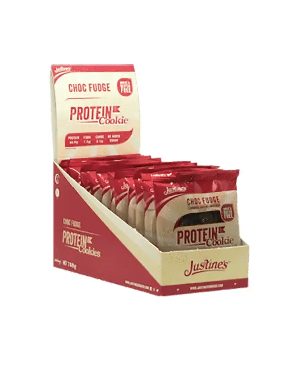 Justine's Cookies Chocolate Fudge 12x64g