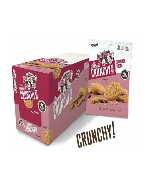 Lenny & Larry Crunchy Cookies - Cinnamon Sugar 12x35g