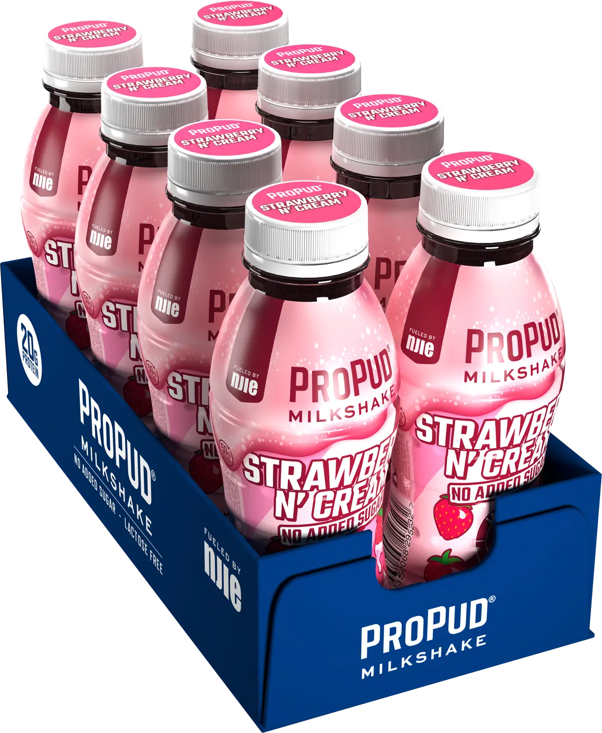 NJIE ProPud Milkshake Strawberry 8x330ml
