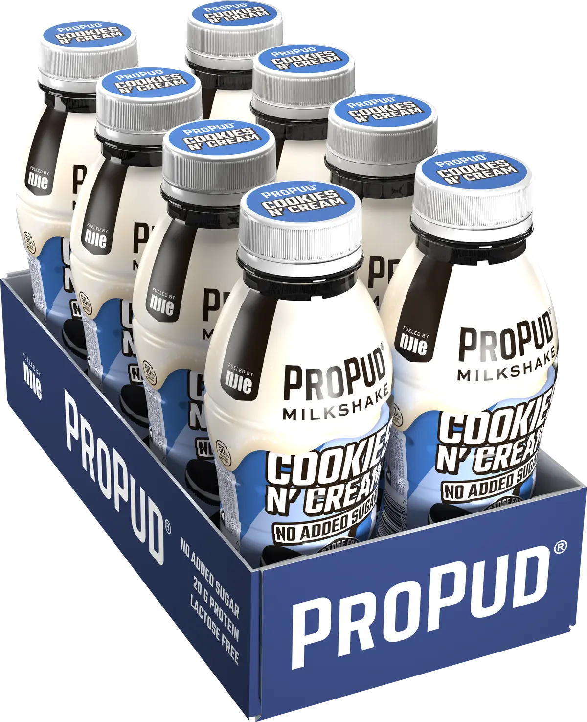 NJIE ProPud Milkshake Cookies &amp; Cream 8x330ml