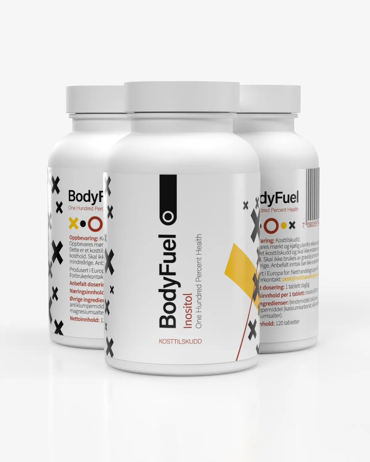 BodyFuel Inositol 3x120x650mg
