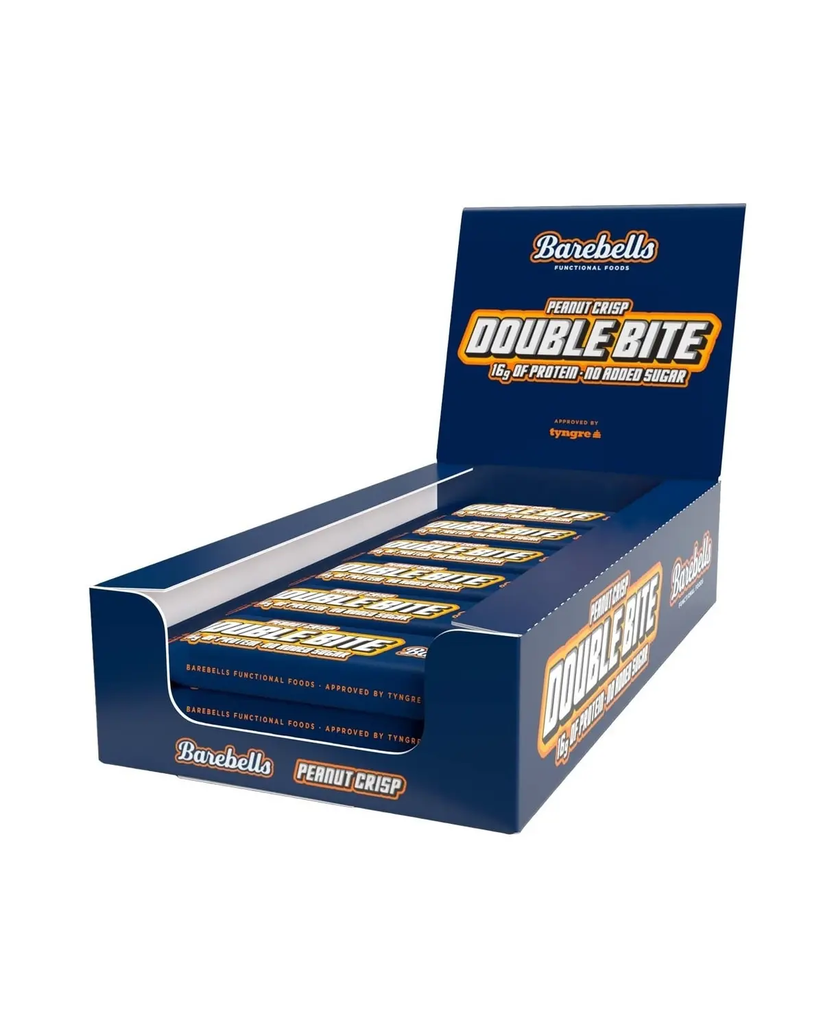 Barebells Double Bite Peanut Crisp 12x55g