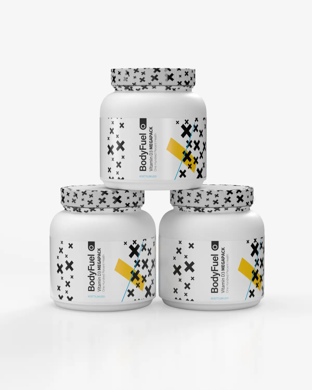 BodyFuel Vitamin D3 MEGA-PACK - 3x500 tab