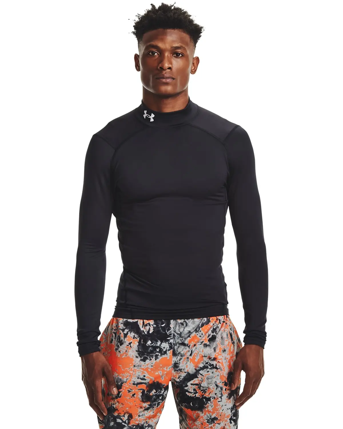 UA CG Armour Comp Mock Black