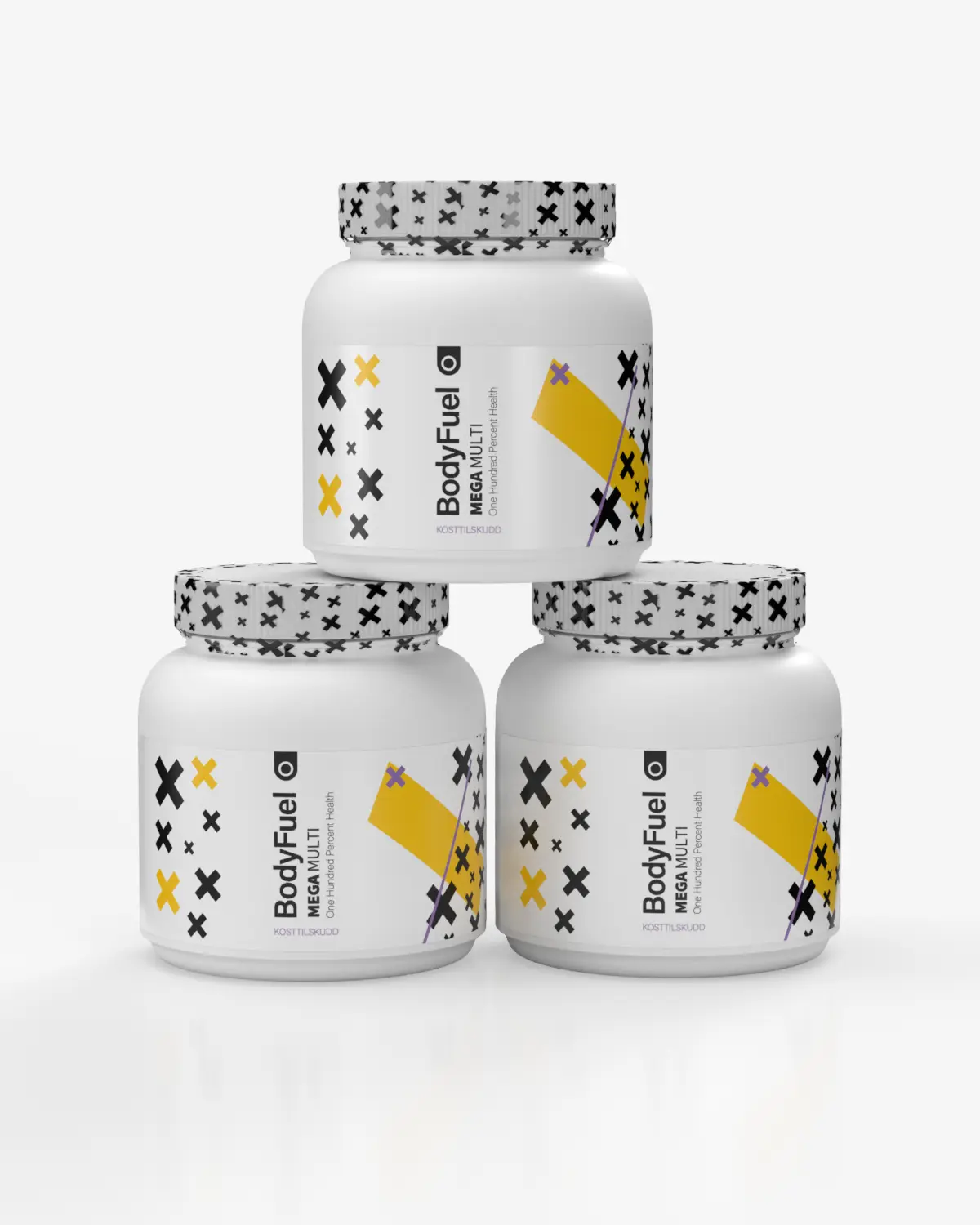BodyFuel Multivitamin MEGAPACK - 3x500 tab