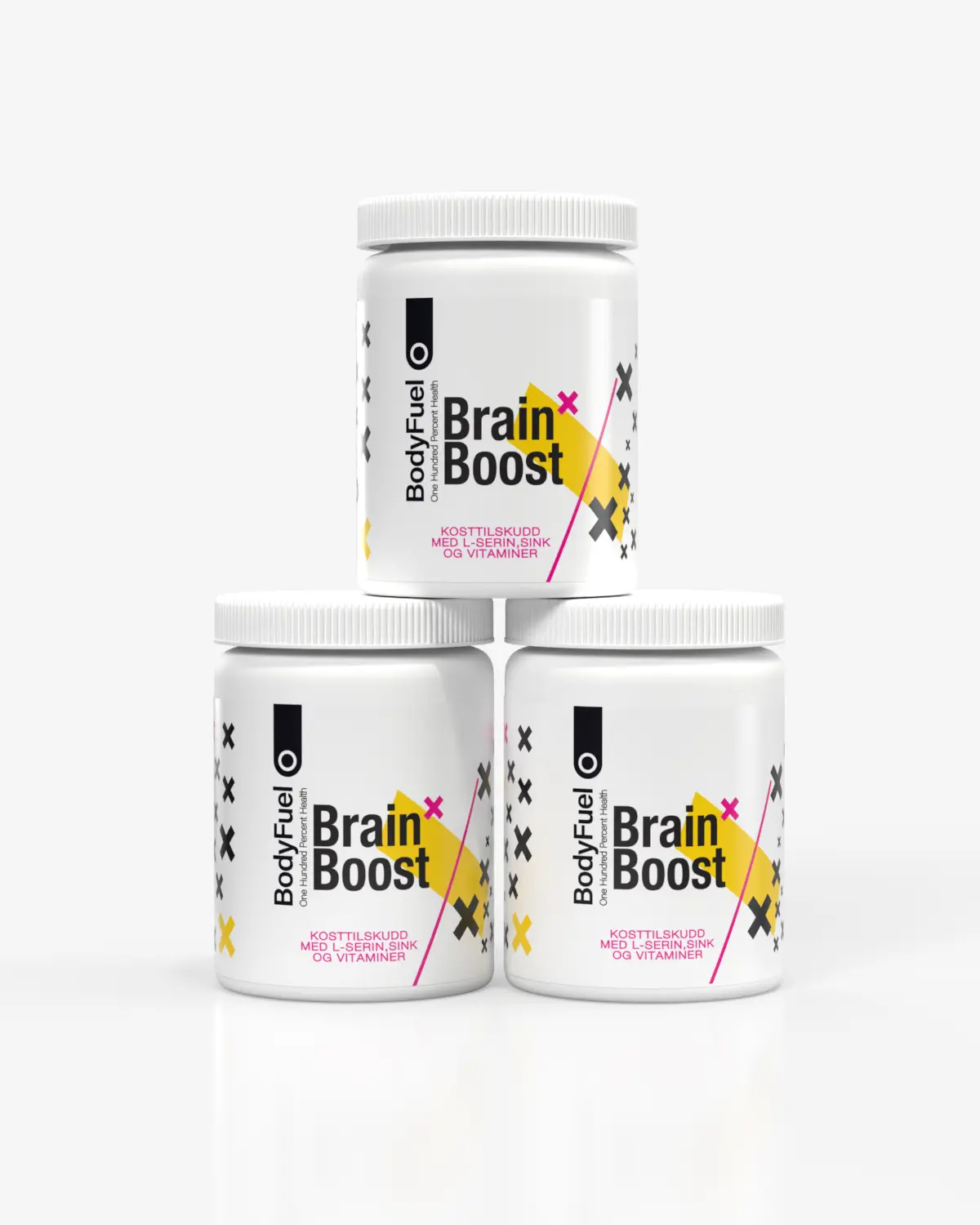 BodyFuel Brain Boost - Tilskudd for hukommelse! - TREPAKNING!