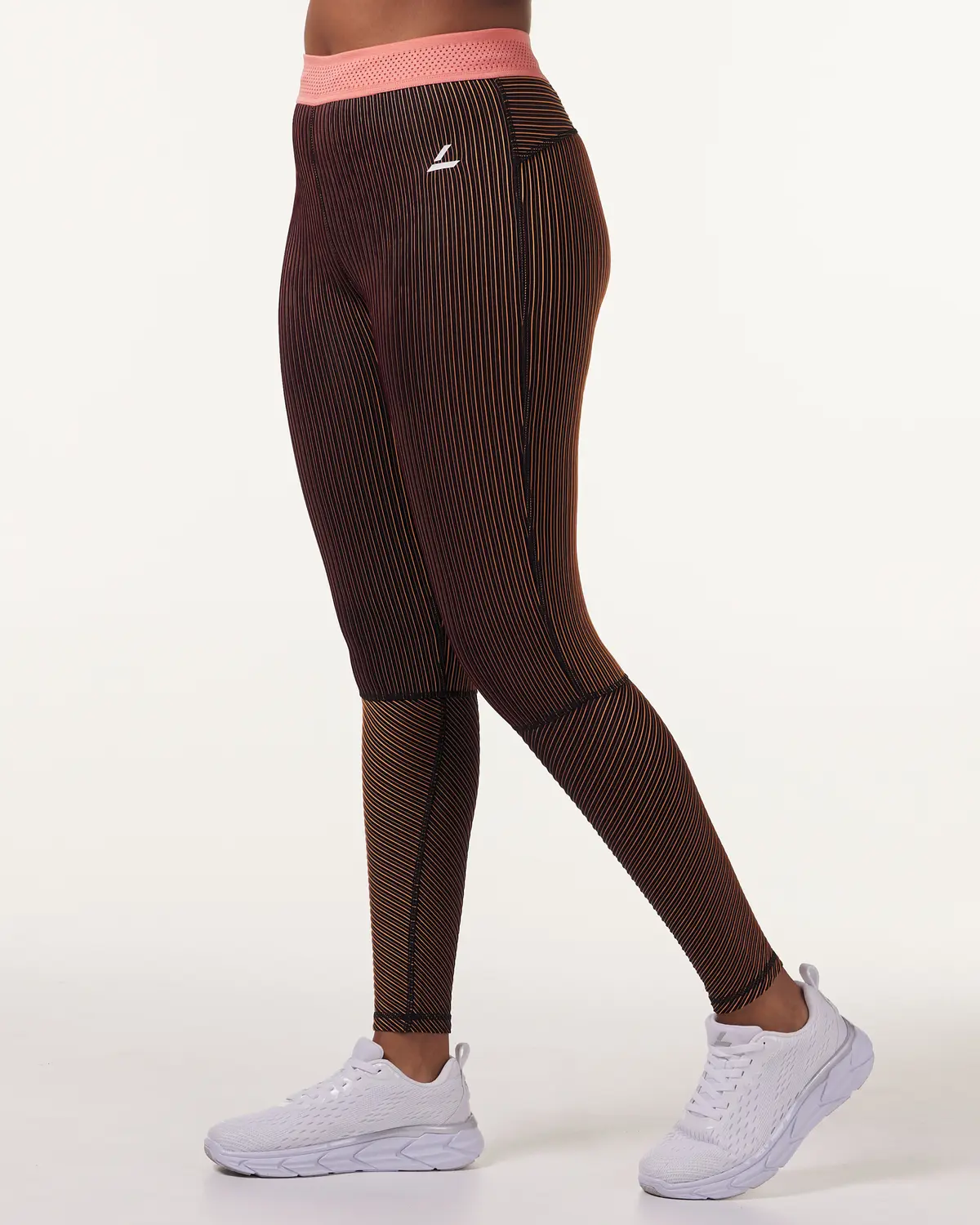 LEVITY Swift Tech Rib Tights Raspberry/Peach