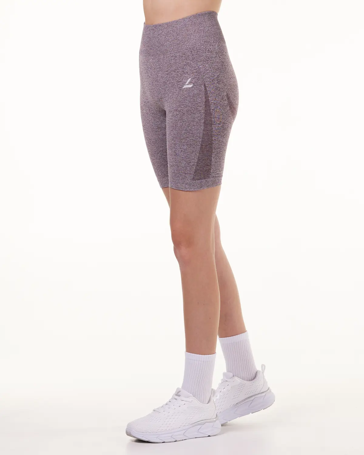 LEVITY Solar Seamless Shorts Red Dusty Marl