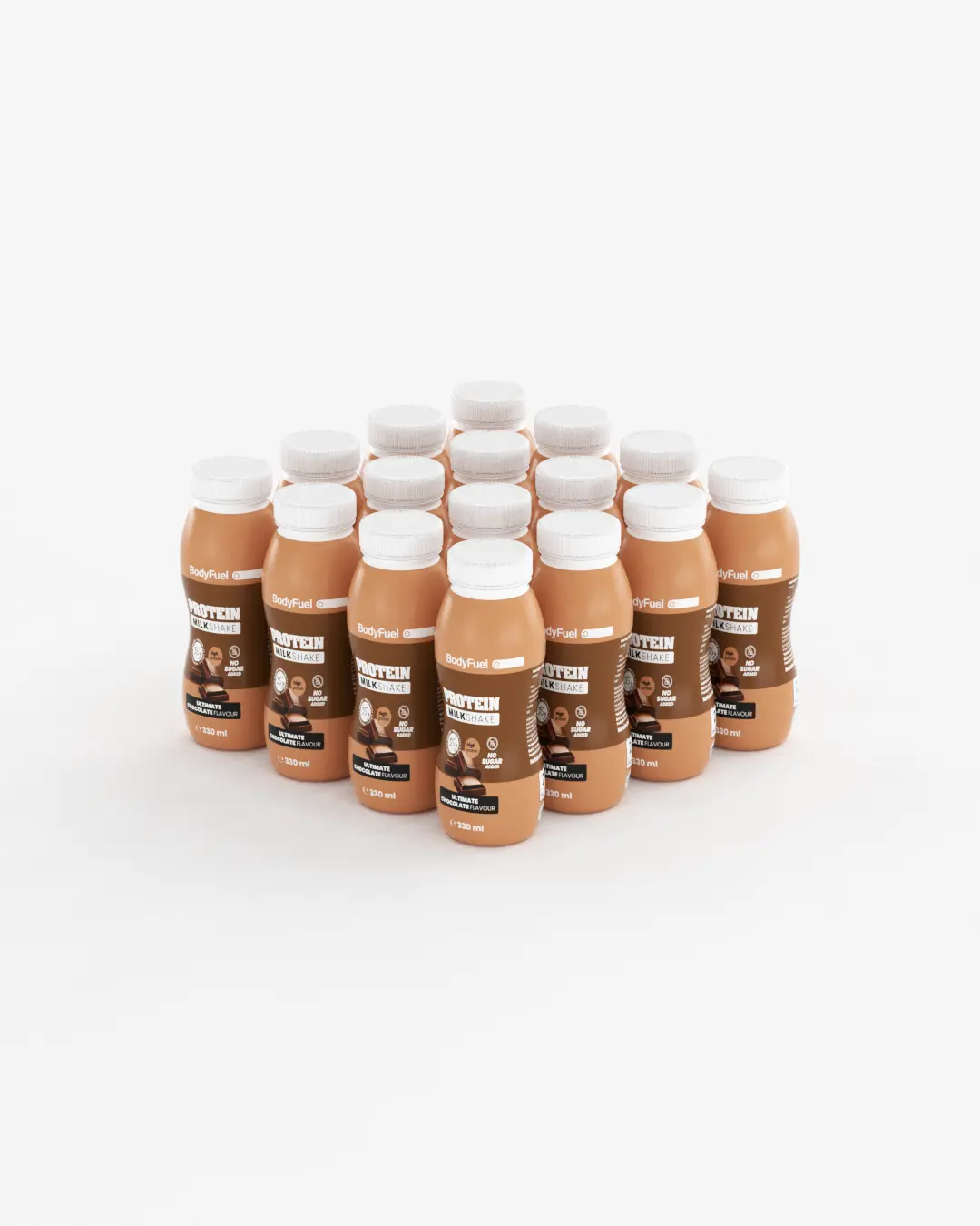 BodyFuel Protein Shake - Ultimate Chocolate (16-pack)