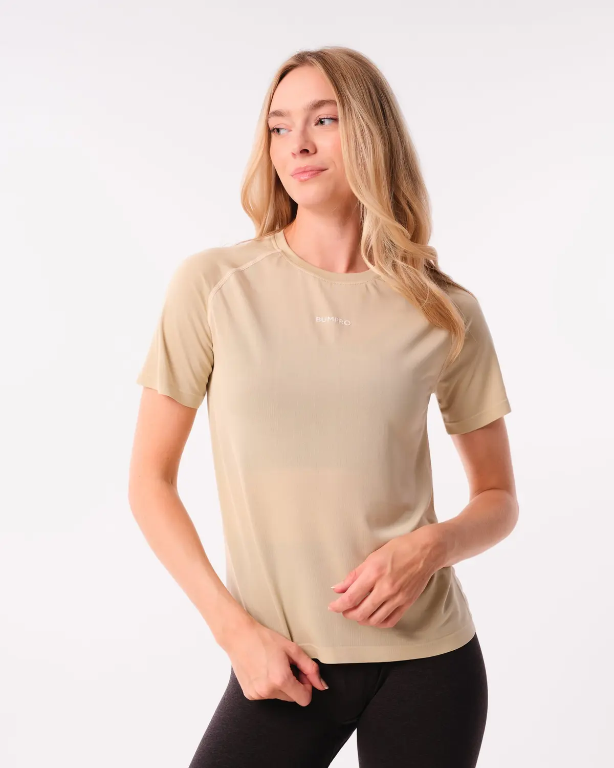Bumpro Base Tee Beige Silver