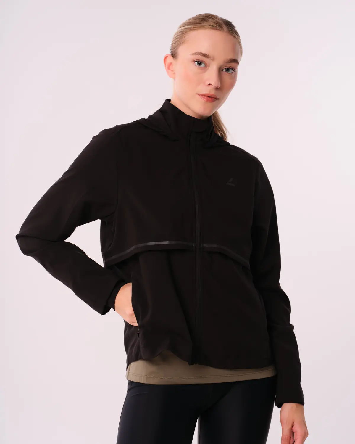 LEVITY Fast Track Running Jacket Black Reflective