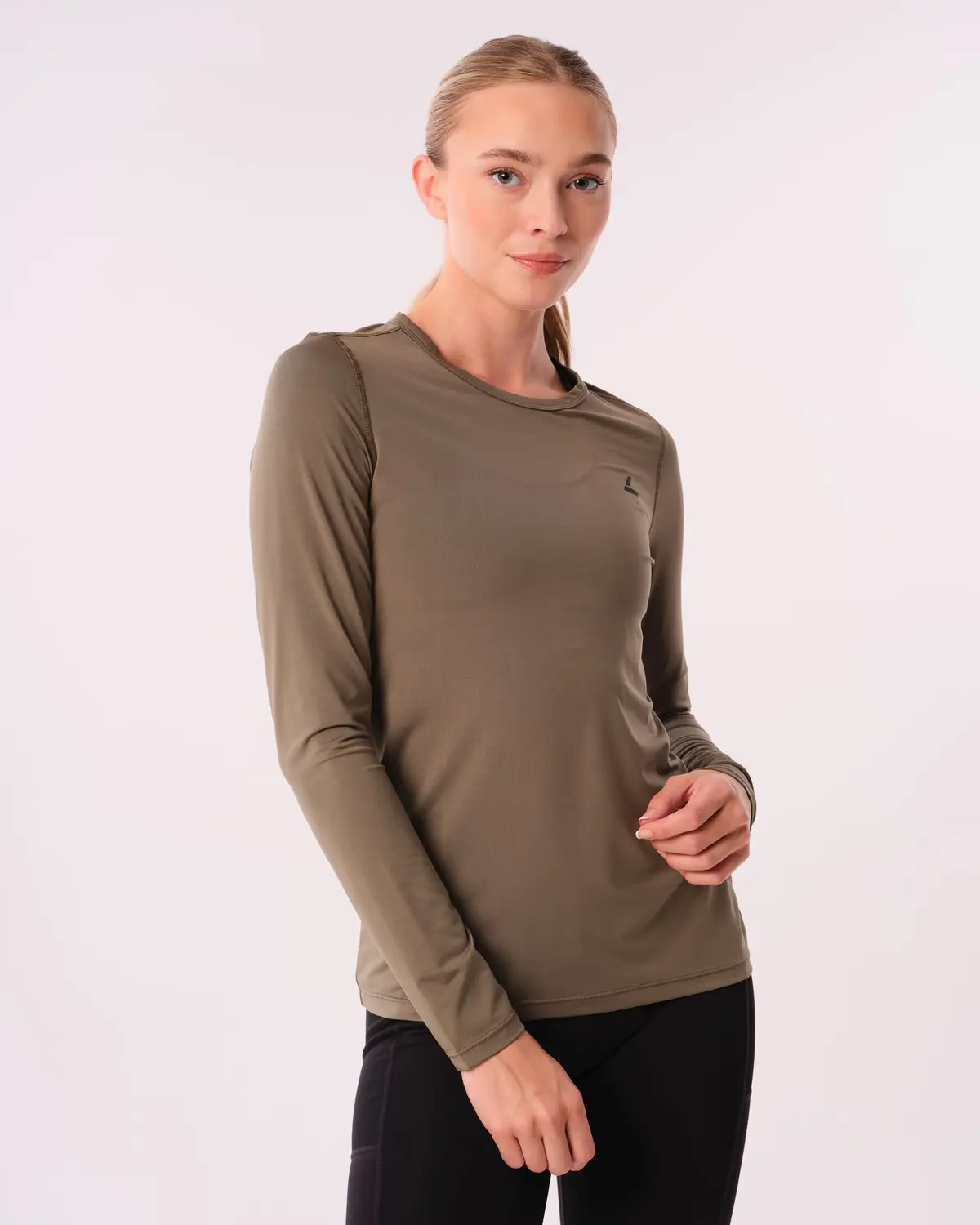 LEVITY Momentum LS Dusty Green