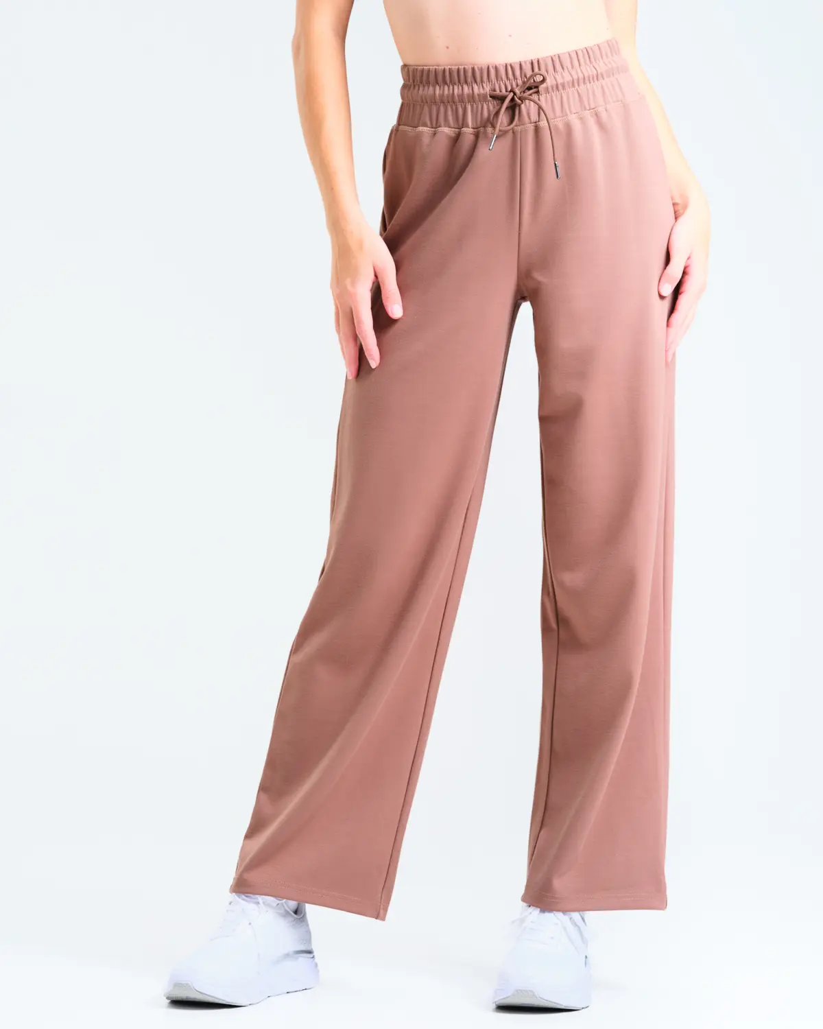 LEVITY Soft Feel Pants Mole Brown