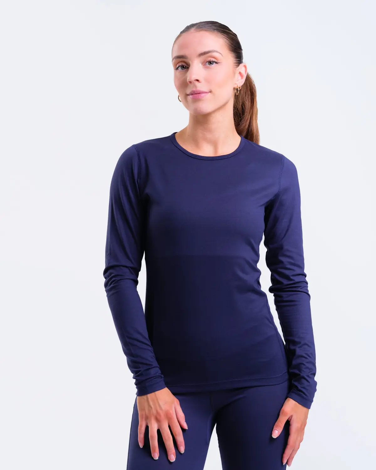 LEVITY Versatile Synthetic Baselayer LS Blue Navy