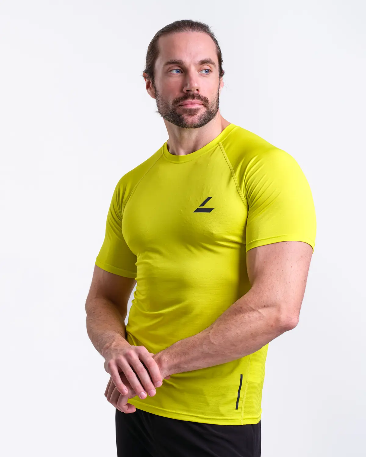 LEVITY Core Run Tee M Yellow Primerose