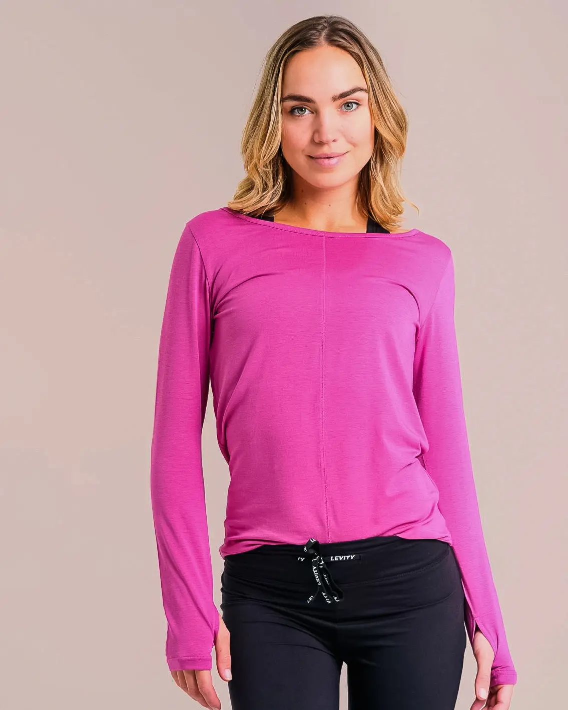 LEVITY Soft Sweater Pink Violet