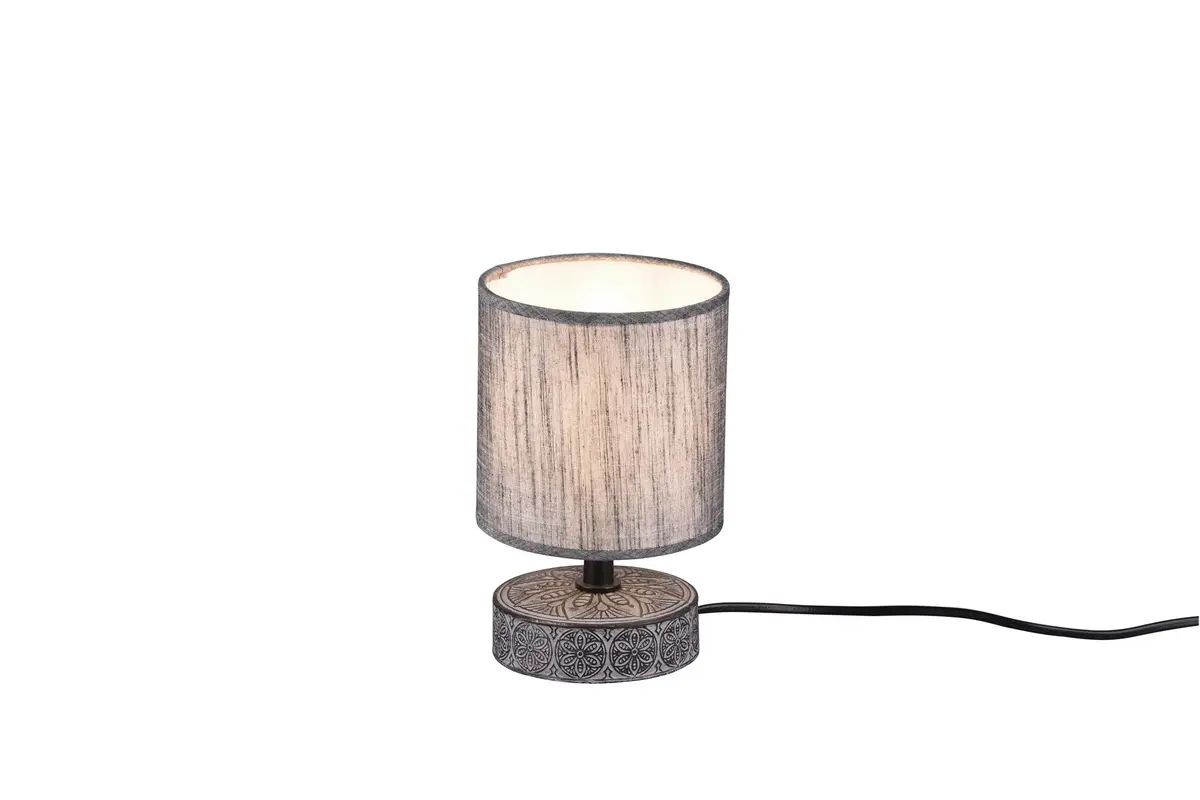 Trio Lighting Marie bordlampe E14 grå