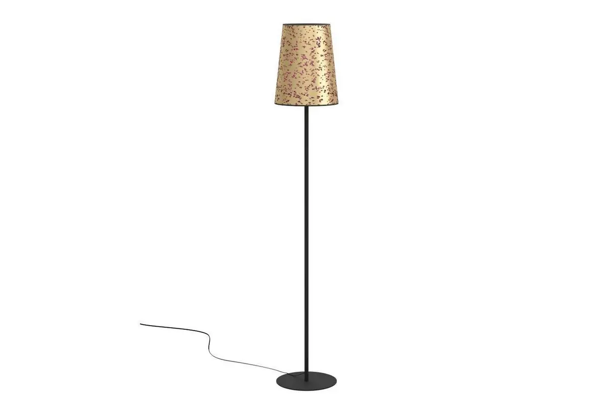 Gulvlampe Eglo Castuera Gull med Roseblad