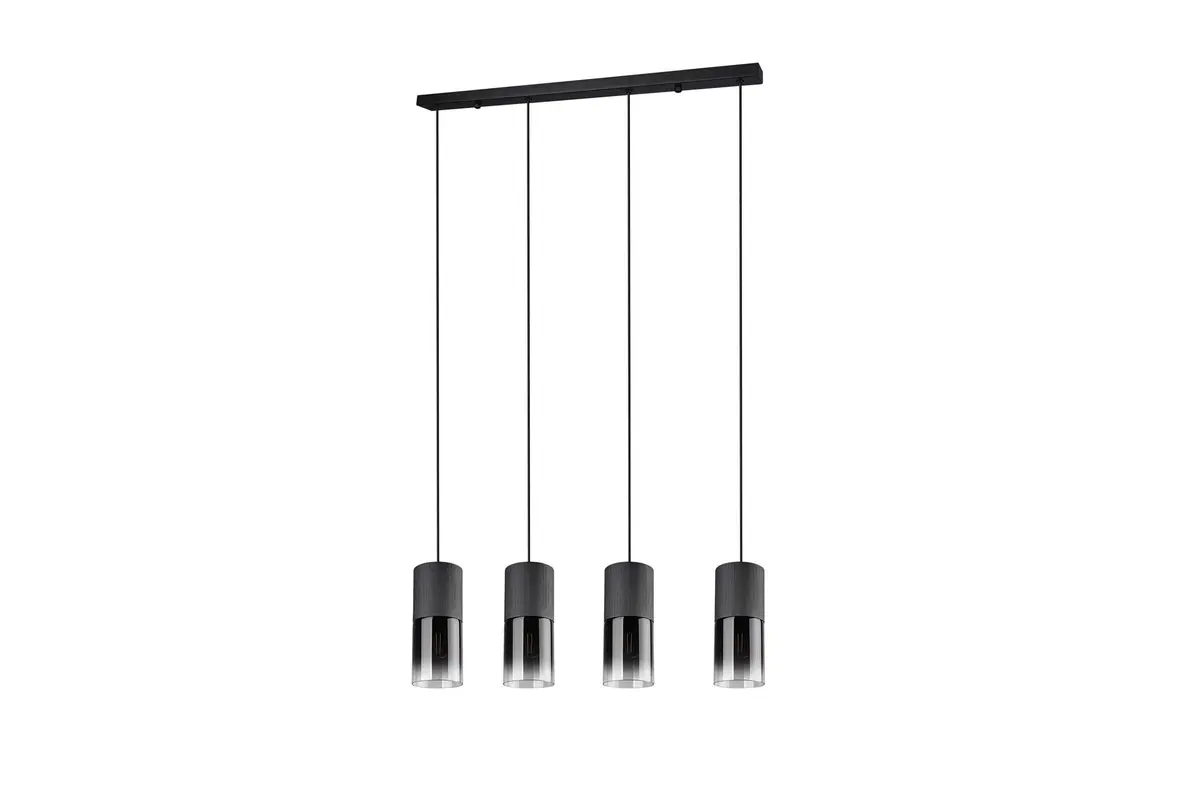 Trio Lighting Robin taklampe 4L E27 matt svart