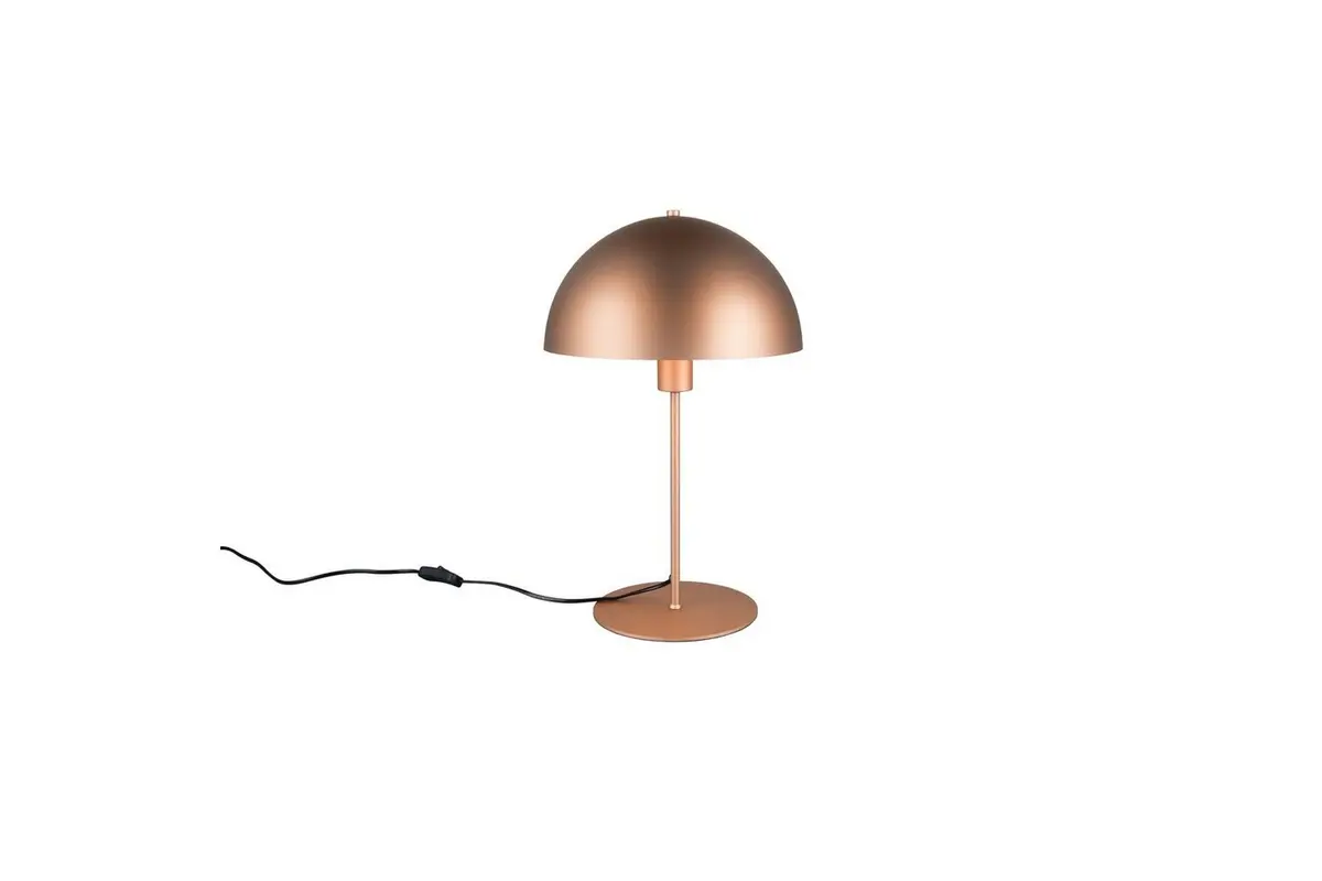 Bordlampe TRIO Nola 45 cm, Kaffebrun