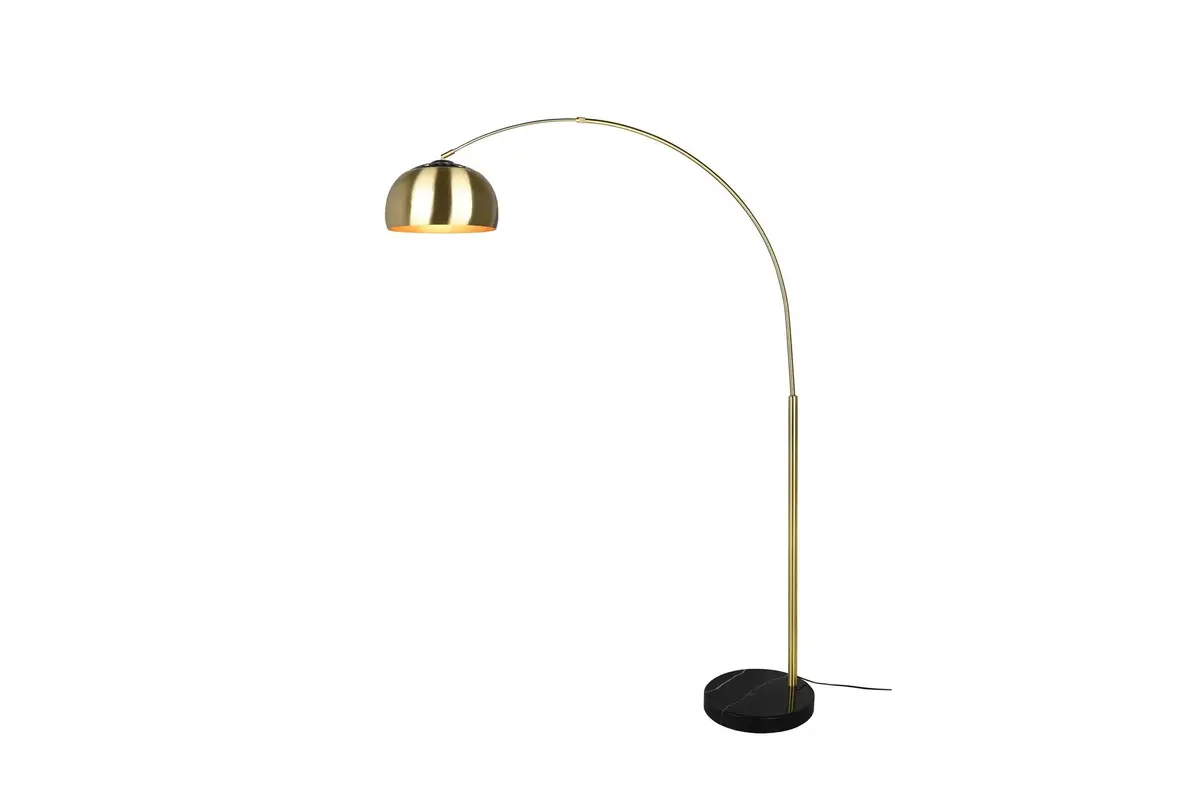 Argentina Gulvlampe E27 Mattmessing