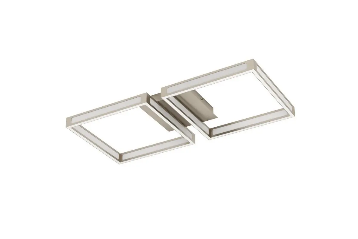 Taklampe Eglo Altaflor 650x300 mm Nickel-Matt Hvit