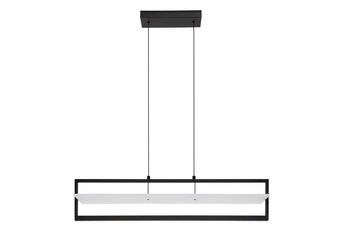 Takpendel Eglo Farneta Svart/Satin Ramme