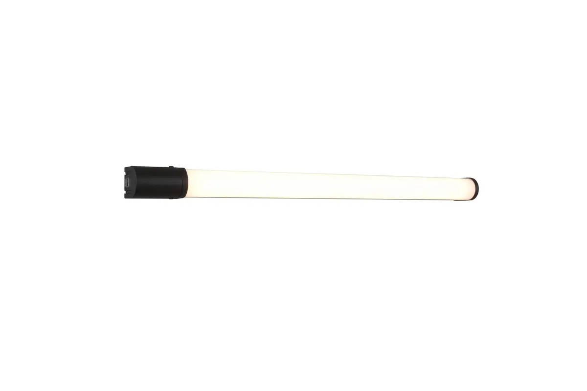 Trio Lighting Piera H2O LED vegglampe 80 cm matt svart